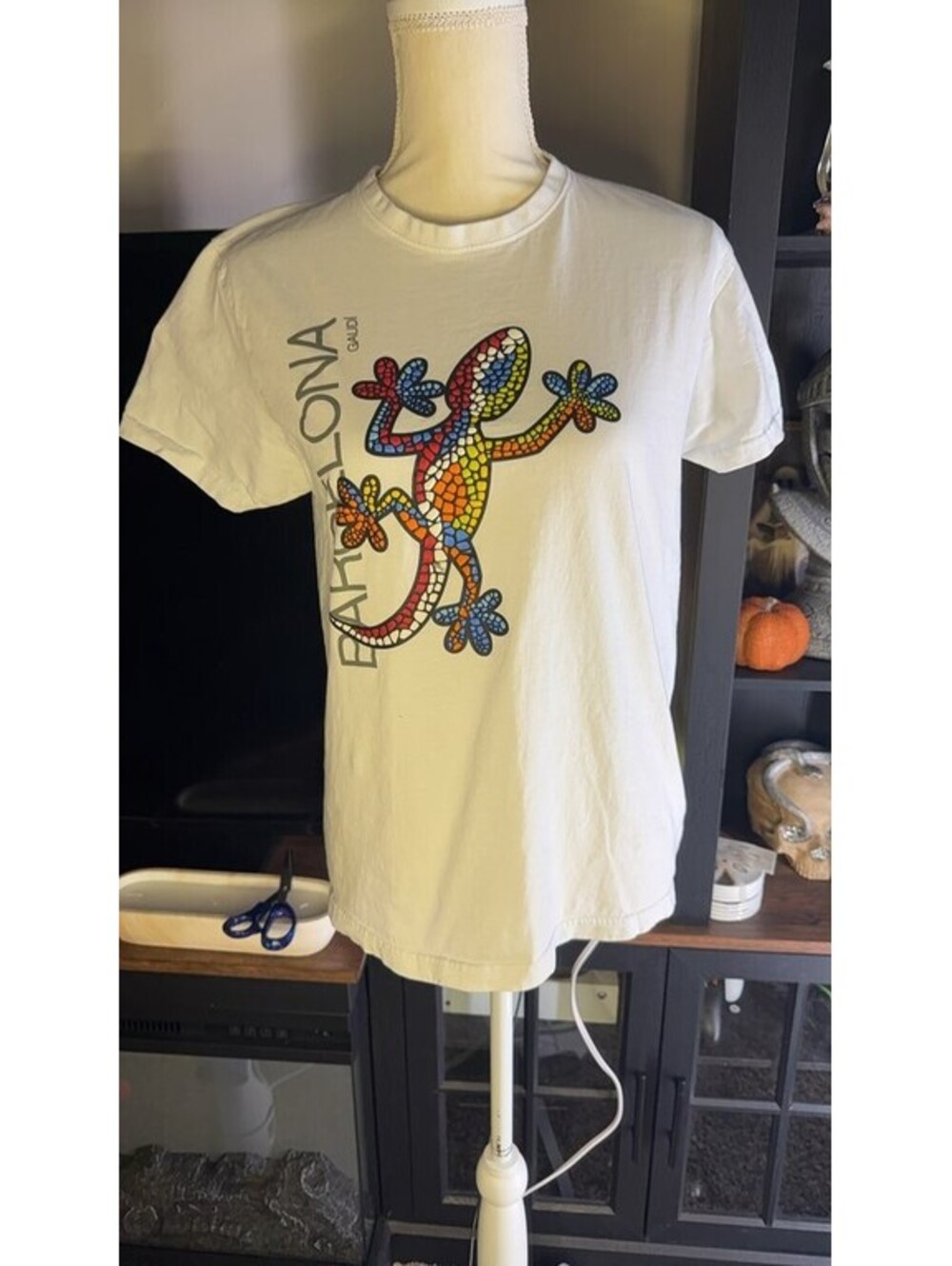 Originals by PNA Barcelona Gaudi Mosaic Lizard T-Shirt